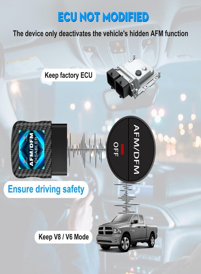 ROPODE AFM Disabler Active Fuel Management Delete Disabler AFM/DFM Disabler Compatible with V6 & V8 GM Motors AFM Disabler 5.3 Silverado (Chevy GMC Sierra GMC Yukon Cadillac Escalade etc)4.3L 5.3L 6.0L 6.2L - Image 4